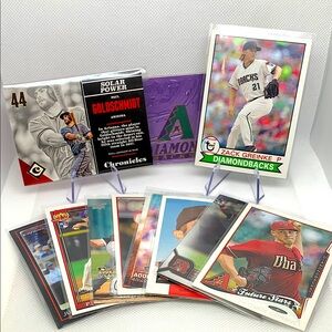Arizona Diamondbacks MLB Baseball 11 Card Lot Goldschmidt Grienke Upton Dbacks!!